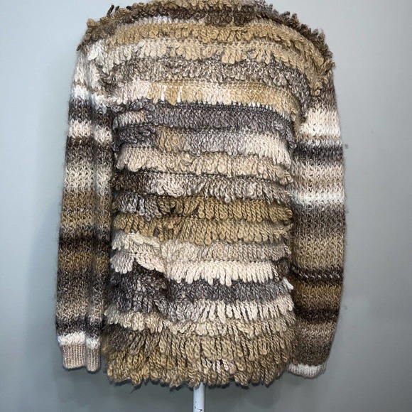 TRINA TURK Sweater, Wool Boho Vibe, Size Medium - Picture 3 of 5
